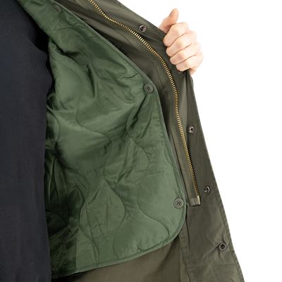 Parka-Jacke Typ US M-65 mit Einlage GRÜN  1030701 5