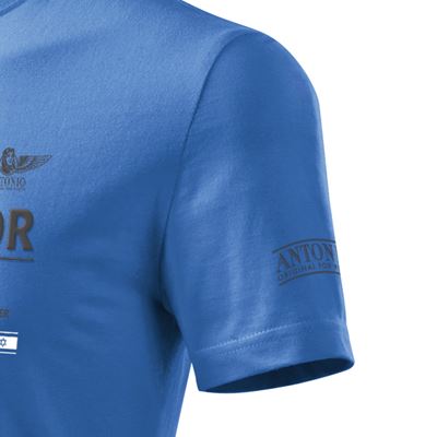 Tshirt F-22 RAPTOR BLAU