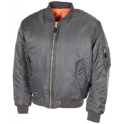 US Jacke bomber MA1 GRAU