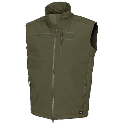 Weste softshell Allround OLIV