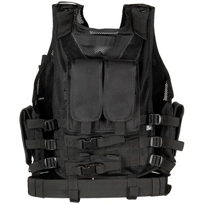 Taktische Weste USMC mit Gürtel SCHWARZ