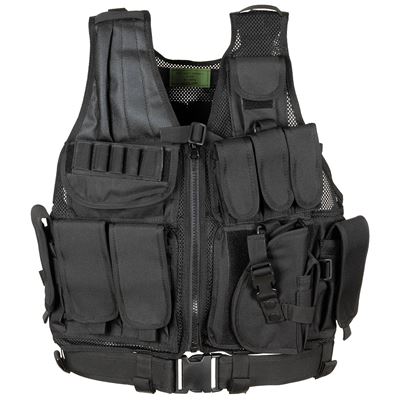 Taktische Weste USMC mit Gürtel SCHWARZ