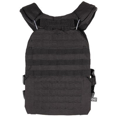 Plate Carrier mit Schnellabwurf System LASER MOLLE SCHWARZ