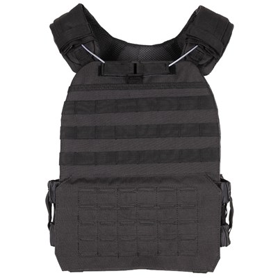 Plate Carrier mit Schnellabwurf System LASER MOLLE SCHWARZ