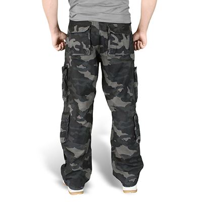 Hose AIRBORNE VINTAGE BLACK CAMO