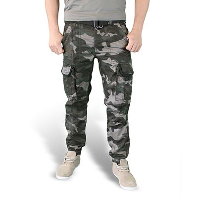 Hose PREMIUM SLIMMY BLACK CAMO