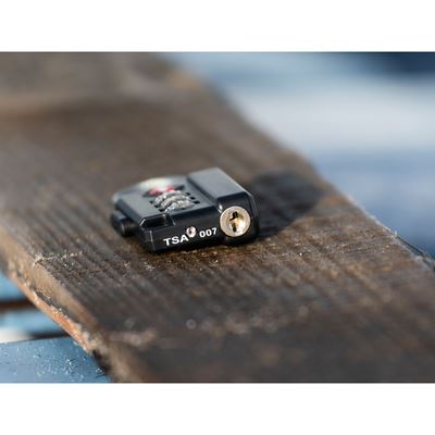 TSA-Schloss mit Kabel SCHWARZ basic NATURE 055680 5