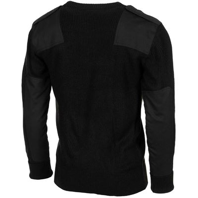 Strick Pullover BW mit Brusttasche CZECH ARMYYL SCHWARZ