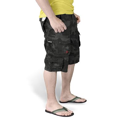 Shorts TROOPER BLACK CAMO