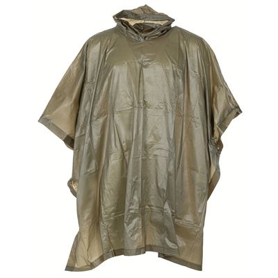 Poncho Vinyl 200x127cm 0,12mm OLIV