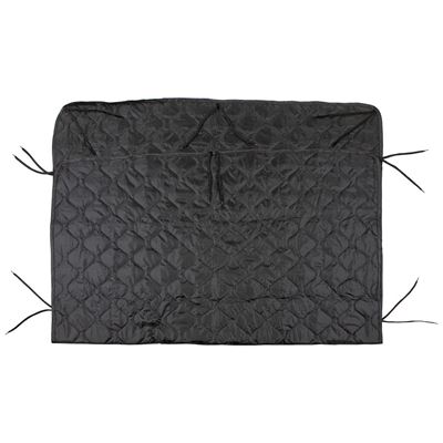 Einlage in Poncho SCHWARZ
