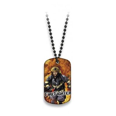 Dog Tag FIRE FIGHTER mit Kette