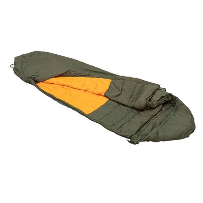 Schlafsack CZECH ARMY für Pioniere Sommer 2007 GRÜN gebraucht