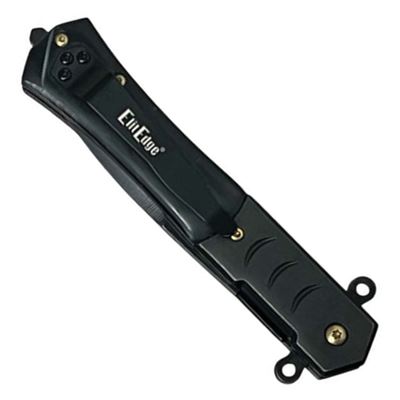 Klappmesser BLACK MARBLE SCHWARZ