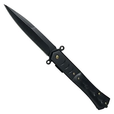 Klappmesser BLACK MARBLE SCHWARZ