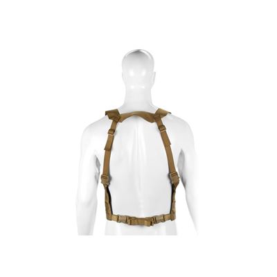 MOLLE PALS Chest Rig leichtes 600D COYOTE INVADERGEAR 1010737-30 6