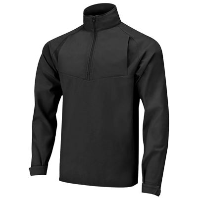 Jacke PATROL GEN II SOFTSHELL 3/4 Reißverschluss SCHWARZ