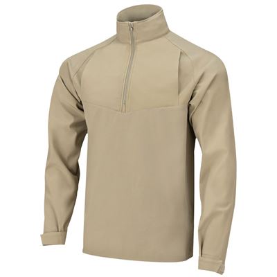 Jacke PATROL GEN II SOFTSHELL 3/4 Reißverschluss SILVER TAN