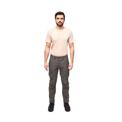 Hose PURE SLIM FIT Vintage OLIVE BRANDIT 1016-01 4