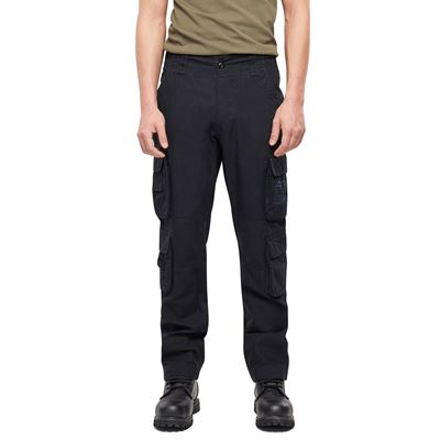 Hose PURE SLIM FIT Vintage SCHWARZ BRANDIT 1016-02 3