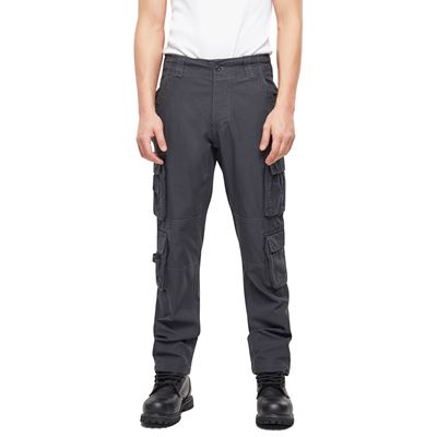 Hose PURE SLIM FIT Vintage ANTHRACITE BRANDIT 1016-05 3