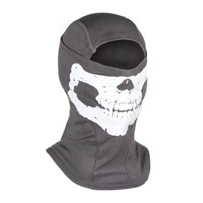 Balaclava MPS DEATH HEAD GRAU