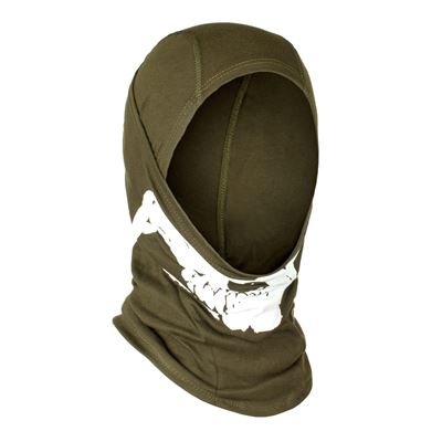 Balaclava MPS DEATH HEAD OLIVE DRAB INVADERGEAR 101600-22000 2