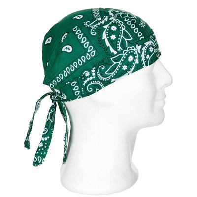 Tuch HEADWRAP Western GRÜN