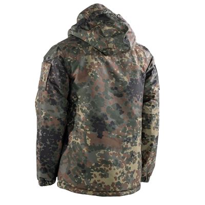 Winterjacke mit Kapuze ECW Level 7 FLECKTARN