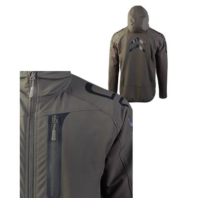 Softshell-Jacke DYNAMIC FORCE FLEX-TECH OLIV