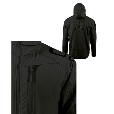 Softshell-Jacke DYNAMIC FORCE FLEX-TECH SCHWARZ
