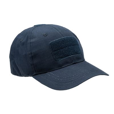 Rip-Stop-Baseballkappe VELCRO BLAU