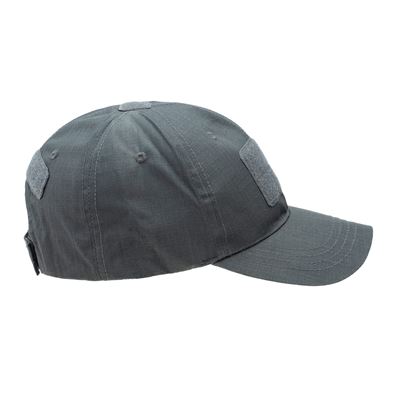 Rip-Stop-Baseballkappe VELCRO GRAU INVADERGEAR 103399-10 4
