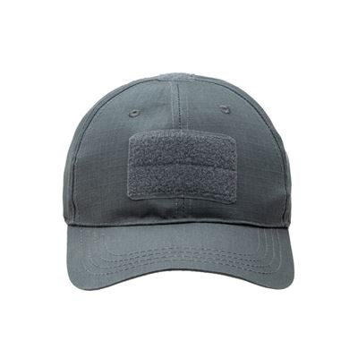 Rip-Stop-Baseballkappe VELCRO GRAU INVADERGEAR 103399-10 5