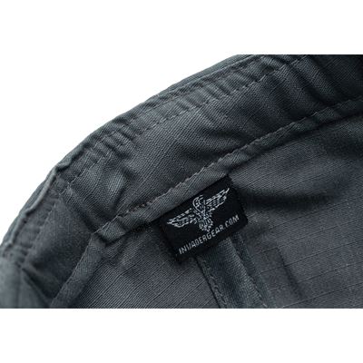 Rip-Stop-Baseballkappe VELCRO GRAU INVADERGEAR 103399-10 7