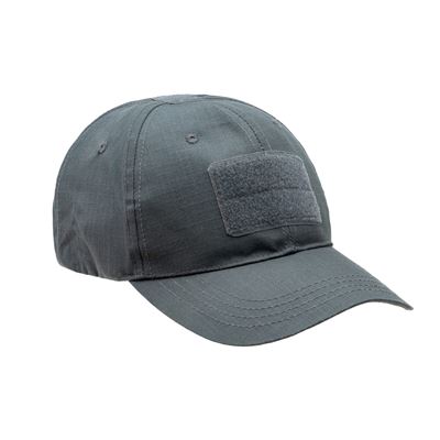 Rip-Stop-Baseballkappe VELCRO GRAU