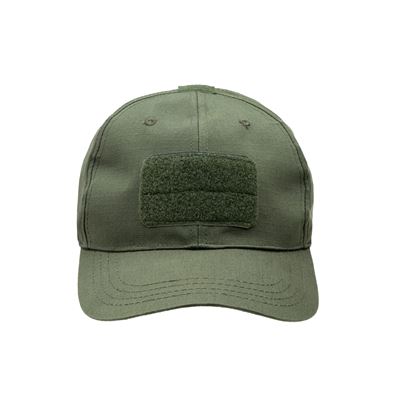 Rip-Stop-Baseballkappe VELCRO OLIVE DRAB INVADERGEAR 103399-20 5