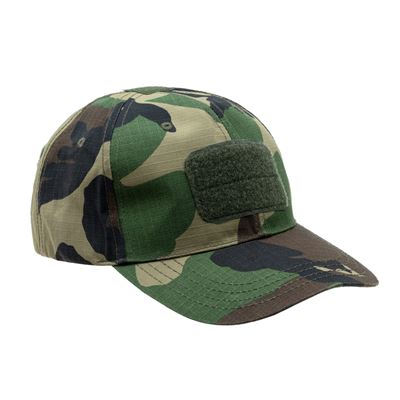 Rip-Stop-Baseballkappe VELCRO WOODLAND