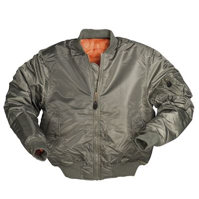 US Fliegerjacke bomber TYP MA1® PES OLIV