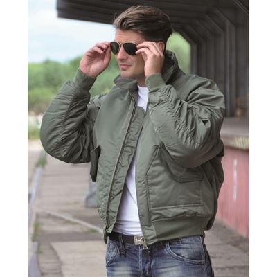 Pilotenjacke CWU BASIC GRÜN