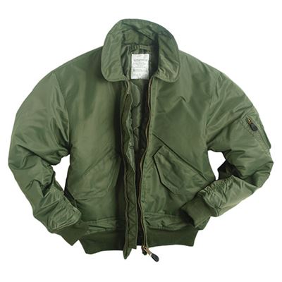 MIL-TEC pilotenjacke CWU BASIC GRÜN Army shop MILITARY RANGE