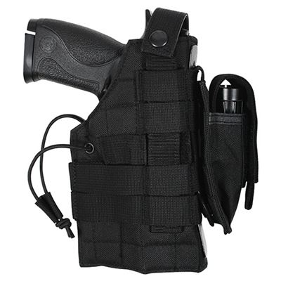 Pistolen Holster zweiseitig MOLLE SCHWARZ