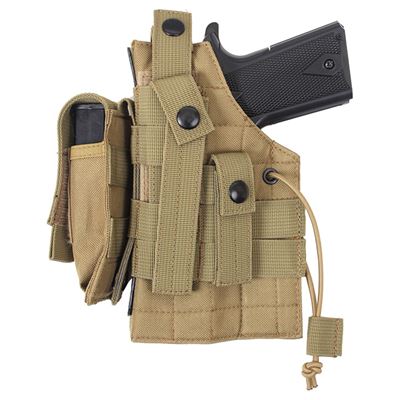 Pistolen Holster zweiseitig MOLLE COYOTE