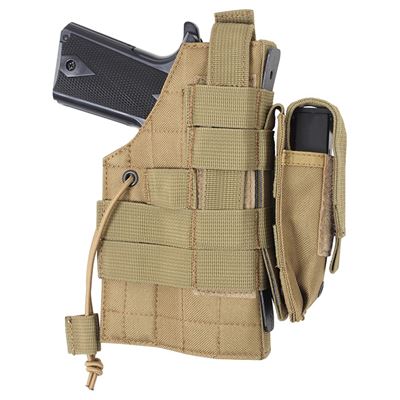 Pistolen Holster zweiseitig MOLLE COYOTE