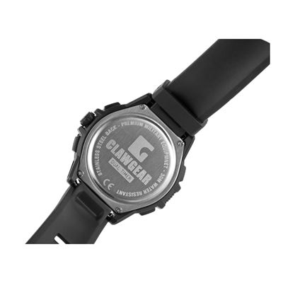 Uhr DUAL TIMER SCHWARZ CLAWGEAR 106517061 6