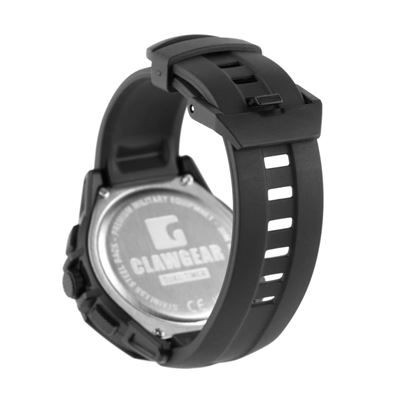 Uhr DUAL TIMER SCHWARZ CLAWGEAR 106517061 2