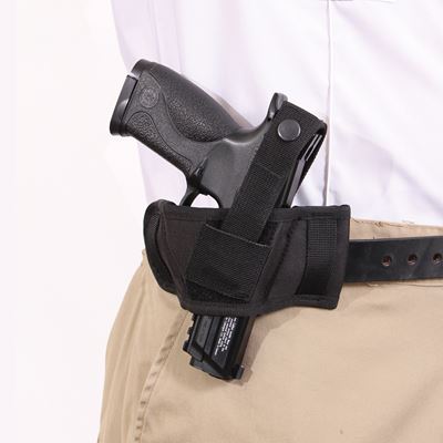 Pistolen Holster BELT SLIDE zweiseitig SCHWARZ