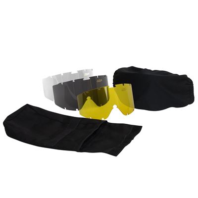 Taktische Brille OTG COYOTE 3er-Set