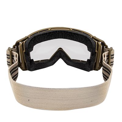 Taktische Brille OTG smoke Glas COYOTE