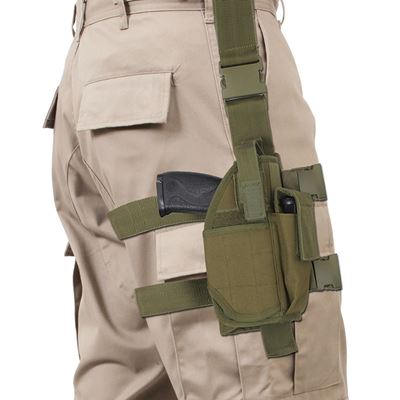 Tiefziehholster UNI DELUXE GRÜN